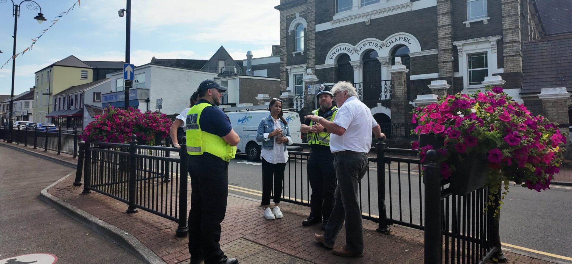 PCC with local councillors and police Neath