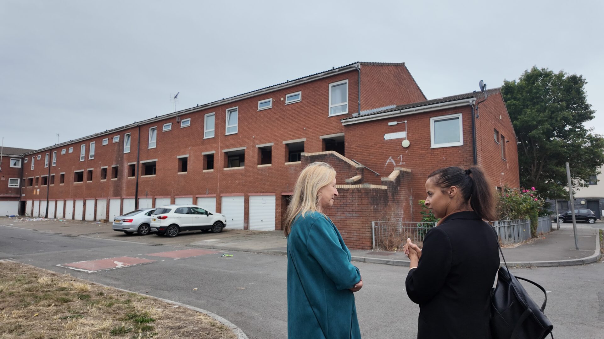 PCC with local councillor Barry