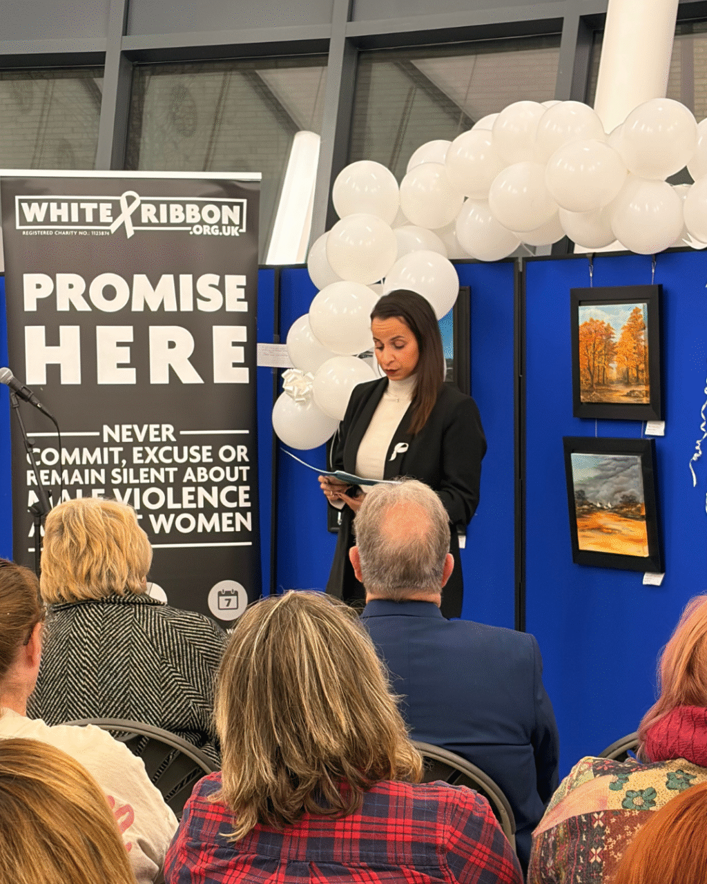 PCC at White Ribbon event