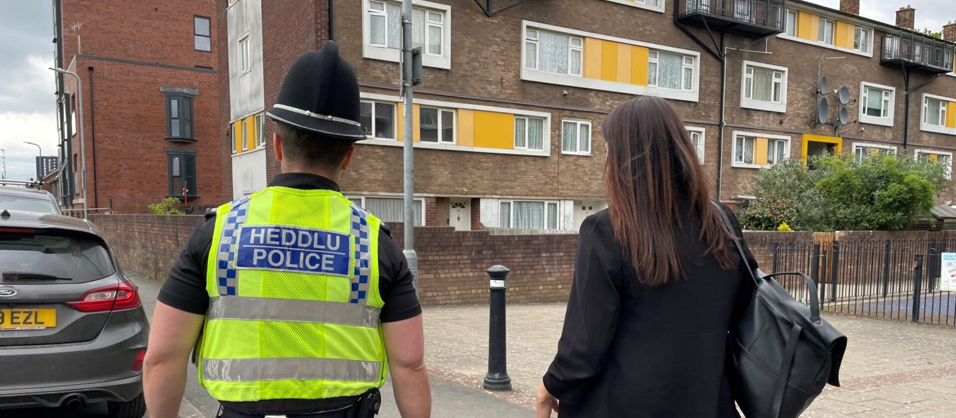 Police & Crime Commissioner on walkabout in Butetown