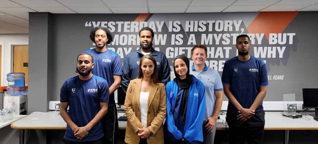 PCC with Foundation 4 Sport Cardiff staff members